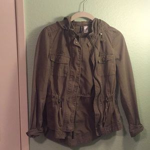 Army green jacket